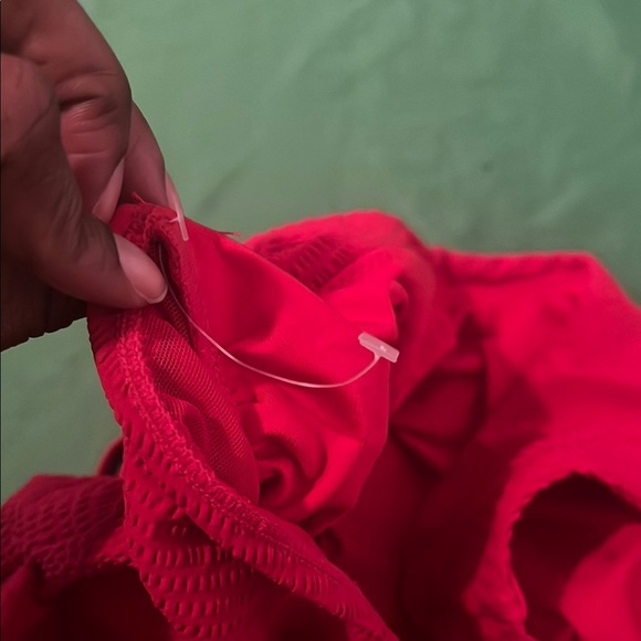 NWOT Sea Level Red One-Shoulder Swimsuit size 12 - Picture 7 of 7